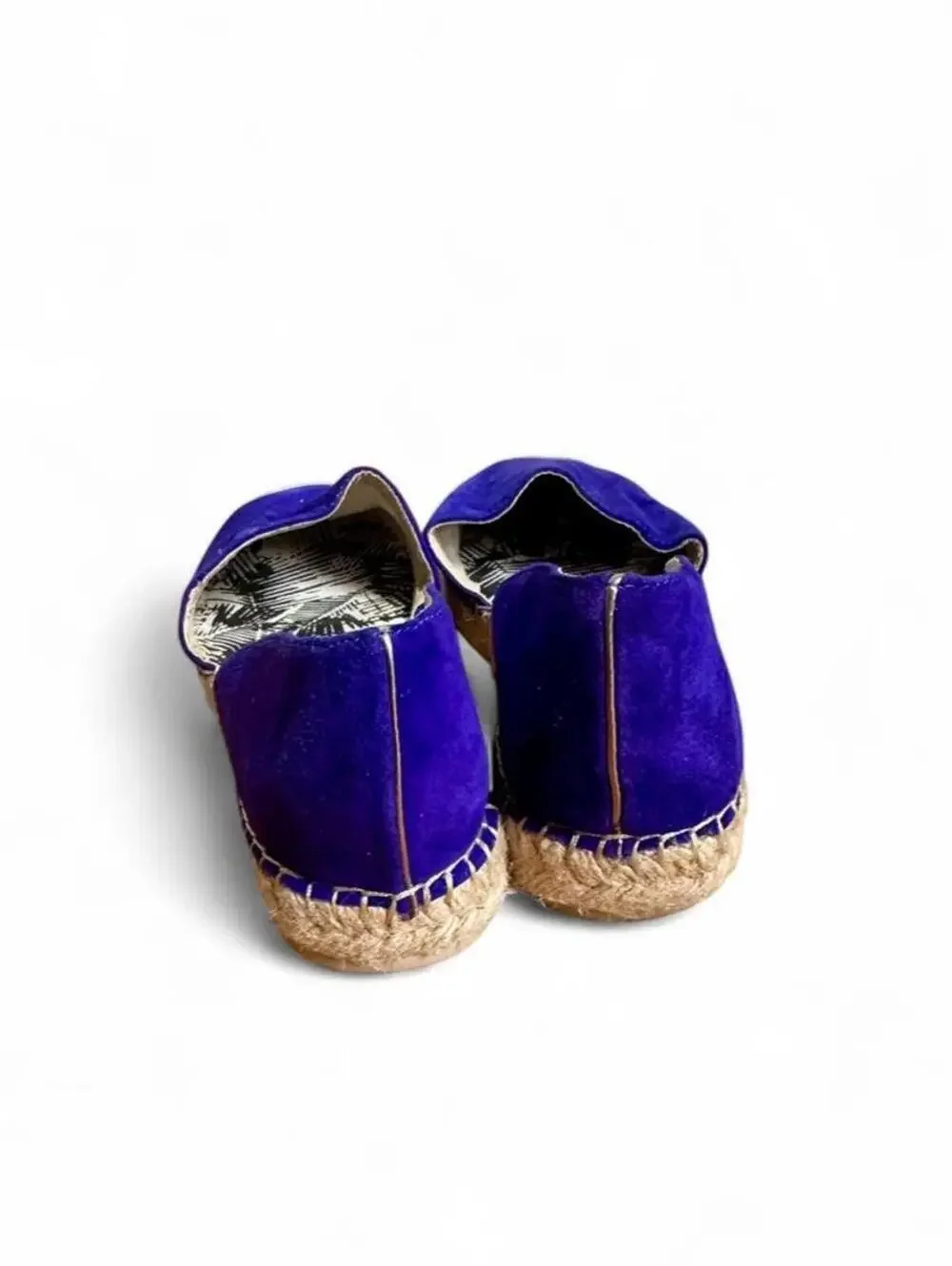 Dolce Vita Ciara blue suede espadrilles